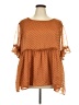 Hayden 100% Polyester Orange 3/4 Sleeve Blouse Size 3XL - photo 1