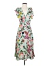 Eliza J Floral Green Cocktail Dress Size 4 - photo 1