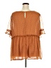 Hayden 100% Polyester Orange 3/4 Sleeve Blouse Size 3XL - photo 2