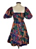 Sim & Sam 100% Cotton Tropical Blue Cocktail Dress Size XS - photo 2