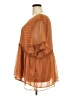 Hayden 100% Polyester Orange 3/4 Sleeve Blouse Size 3XL - photo 5