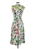Eliza J Floral Green Cocktail Dress Size 4 - photo 2