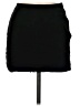 H&M 100% Polyamide Solid Black Casual Skirt Size 6 - photo 1