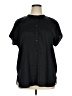 The Limited Black Short Sleeve Blouse Size XL - photo 1