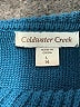 Coldwater Creek Teal Turtleneck Sweater Size 14 - photo 8