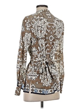 Tory Burch Long Sleeve Silk Top
