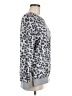 Angashion Animal Print Silver Sweatshirt Size M - photo 4