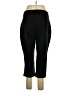 Worthington Solid Black Active Pants Size 1X - photo 2