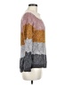 Tribal Color Block Gray Pullover Sweater Size S - photo 4