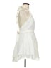 Saints + Secrets White Cocktail Dress Size M - photo 4