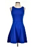 Forever 21 Solid Blue Cocktail Dress Size S - photo 1