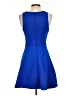 Forever 21 Solid Blue Cocktail Dress Size S - photo 2