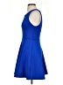 Forever 21 Solid Blue Cocktail Dress Size S - photo 5