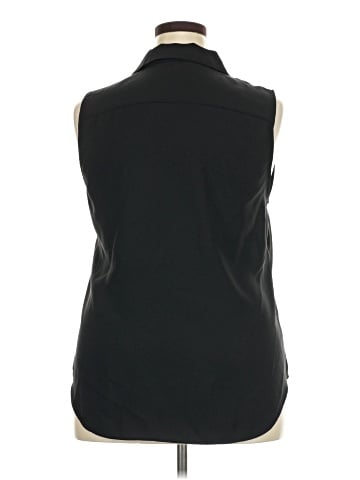 Ann Taylor Sleeveless Button-Down Shirt (view 2)