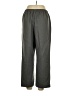 Alfred Dunner 100% Polyester Chevron-herringbone Gray Casual Pants Size 16 Petite - photo 2