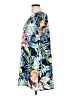 Unbranded Tropical Blue Casual Dress Size L - photo 5
