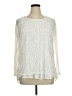 Casual Express Apparel Ivory Long Sleeve Blouse Size XL - photo 1