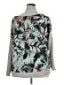 Zac & Rachel Floral Gray Pullover Sweater Size 2X - photo 2