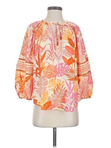 Haute Hippie 3/4 Sleeve Blouse (view 1)