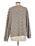 JOA Stripes Brown Pullover Sweater Size M - photo 2