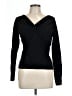 Bloomingdale's 100% Cashmere Black Cashmere Pullover Sweater Size L - photo 1