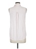 Divided by H&M 100% Viscose White Sleeveless Button-Down Shirt Size 8 - photo 2