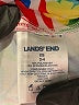 Lands' End Print Blue Casual Pants Size XS - photo 4