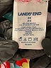 Lands' End Print Blue Casual Pants Size XS - photo 5