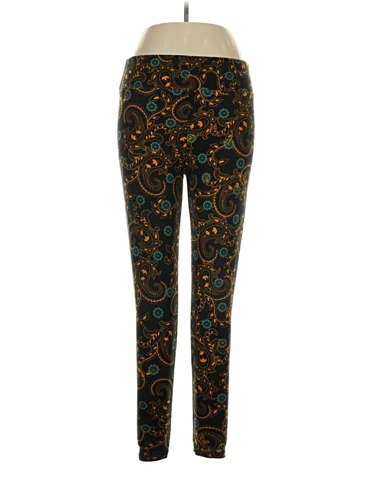 Pre-owned Lularoe Casual Pants In Green
