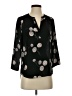 Daniel Rainn 100% Polyester Black 3/4 Sleeve Blouse Size XS (petite) - photo 1