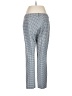 Theory 100% Polyester Houndstooth Blue Casual Pants Size 8 - photo 2
