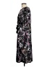 Cuddl Duds Print Black Casual Dress Size L - photo 5
