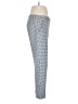 Theory 100% Polyester Houndstooth Blue Casual Pants Size 8 - photo 4