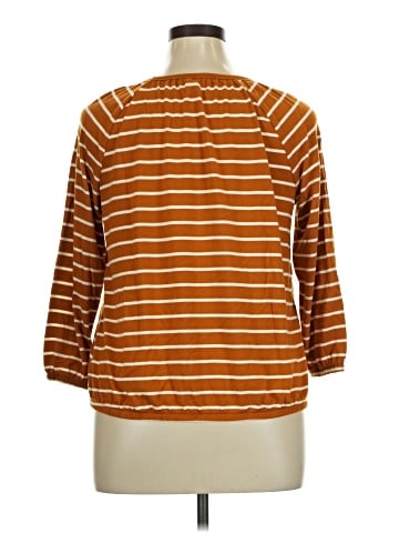 a.n.a. A New Approach 3/4 Sleeve Top (view 2)
