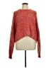 Free People Tweed Orange Pullover Sweater Size XL - photo 1