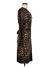 MICHAEL Michael Kors Animal Print Brown Casual Dress Size M - photo 4