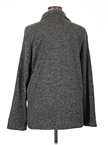 Madewell Brushed Knit Redford Blazer in Houndstooth Check (view 2)