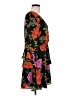 Express 100% Polyester Floral Black Casual Dress Size M - photo 4