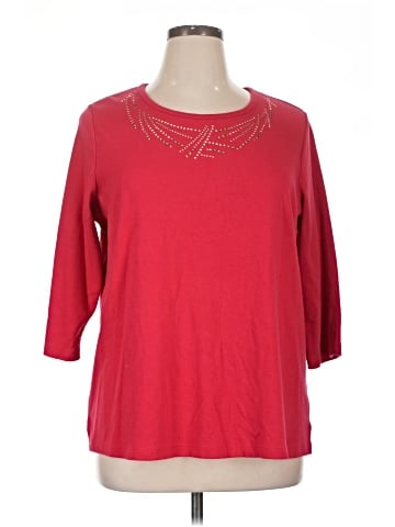 Quacker Factory 3/4 Sleeve Top (view 1)