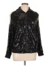 xpluswear 100% Polyester Stars Black Track Jacket Size L - photo 1