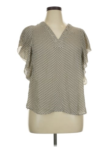 a.n.a. A New Approach Short Sleeve Blouse (view 1)