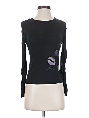 Versace Jeans Couture Kiss Print Knit Long Sleeve (view 1)