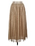 Alice + Olivia 100% Polyester Metallic Gold Formal Skirt Size 0 - photo 1