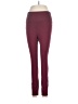 Avia Solid Burgundy Active Pants Size S - photo 1