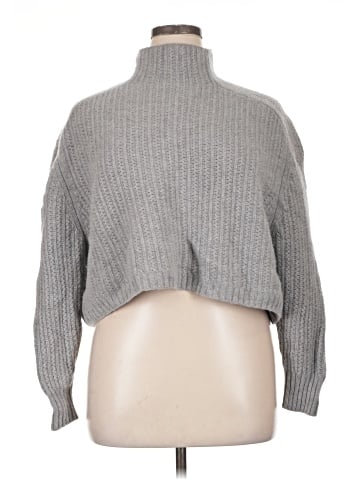 Madewell Pointelle-Stitch Mockneck Sweater (view 1)