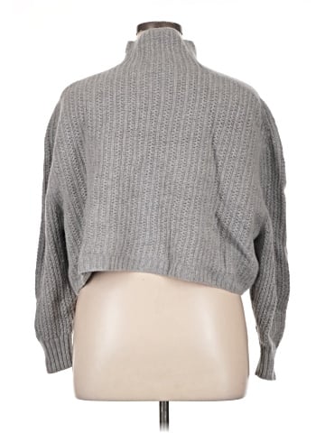 Madewell Pointelle-Stitch Mockneck Sweater (view 2)