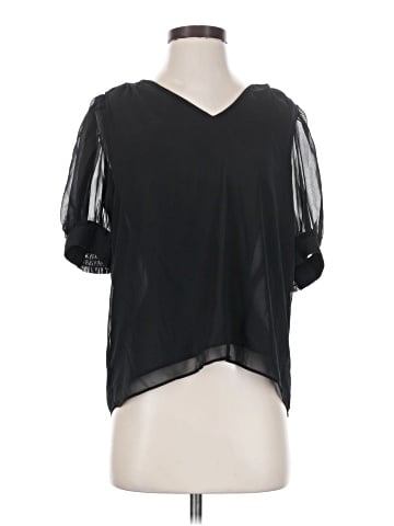 Ann Taylor Short Sleeve Blouse (view 1)