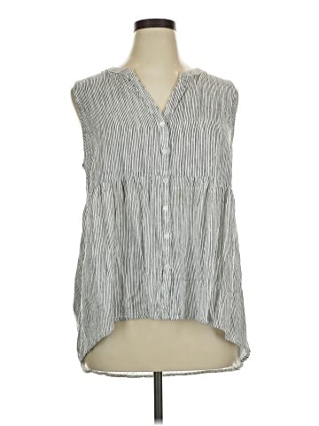 Cynthia Rowley Sleeveless Button-Down Shirt (view 1)