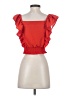 Haute Monde 100% Polyester Red Sleeveless Blouse Size S - photo 2