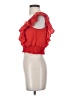 Haute Monde 100% Polyester Red Sleeveless Blouse Size S - photo 5